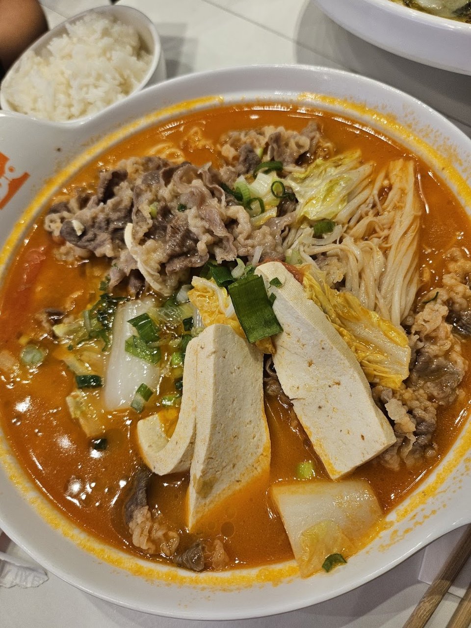 Spicy Beef Noodle Soup